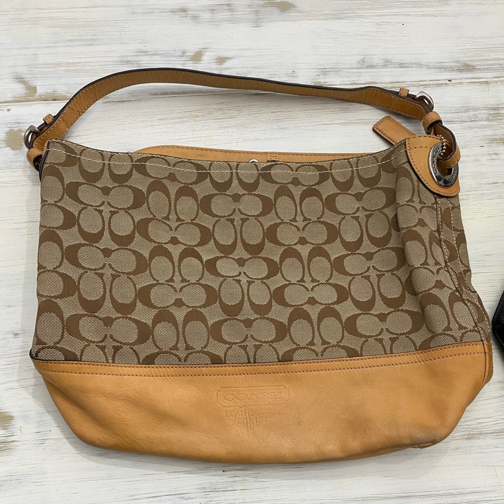 Coach bucket style bag